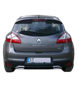 Renault Megane 3 (2009-2013) Sport Difüzör (Plastik)