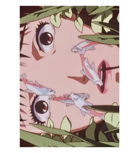 Perfect Blue V3 Tablo Ahşap Poster Dekoratif