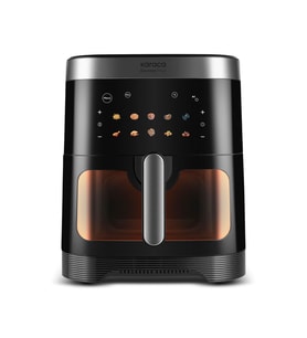 Karaca Gourmet XXXL Smart Screen İnox Cam Hazneli Airfryer