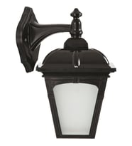 AVONNI BAP-68185-BSY-M3 Siyah Boyalı Dış Mekan Aydınlatma E27 ABS Polikarbon Cam 25x20cm