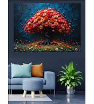 Modern Güneş Çiçeği Dekoratif Kanvas - Mdf Ahşap Tablo