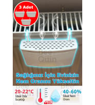 3’lü Petek Suluğu Seti, Oda İçi Nemlendirici, Kalorifer Sulukları