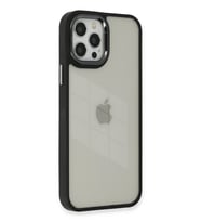 Iphone 12 Kılıf Dora Kapak - Siyah