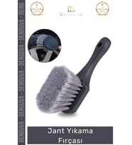 #Fırça Yumuşak Kıl Dayanıklı Ergonomik Sap Profesyonel Oto Lastik Jant Yıkama Fırçası