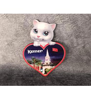 Magnet Dümen Çapa Gemi Kule Yelken Deniz Kabuk Nazar Göz Buzdolabı Süsü Ahşap Magnet Mıknatıslı Hediyelik Eşya