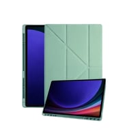 Samsung Galaxy Tab A11 Plus Kalemlikli Mars Tablet Kılıfı - Açık Yeşil