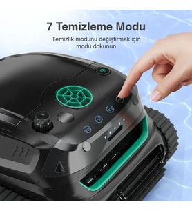 Wybot S2 Kablosuz Havuz Temizlik Robotu 300m2