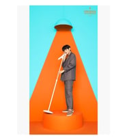 Bts Dans Izni  V Tablo Ahşap Poster Dekoratif Kod3227
