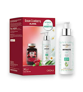 Ocean Cranberry Turna Yemişi Ekstresi 30 Kapsül + Neutracy İntim Jel 100 ml Hediyeli
