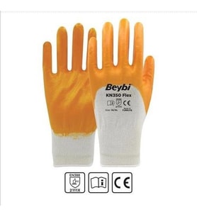 KN350 FLEX PAMUK NİTRİL ELDİVEN