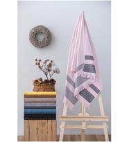 Cotton box Twins Bukle  Havlu 75x150 Pudra