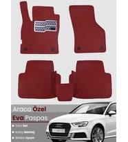 AUDİ A3 HATCHBACK (2013-2020) Uyumlu EVA Paspas Tam Set–Araca Özel,Su Geçirmez,Kolay Montaj