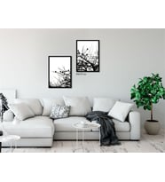 Çerçeveli Doku Efektli Tablo Seti 105x105 cm