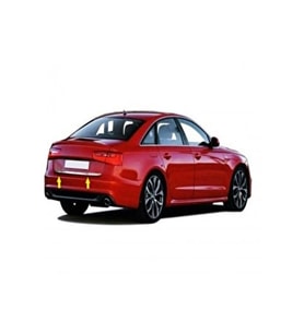 Audi A6 Krom Bagaj Alt Çıtası 2010-2018 Paslanmaz Çelik