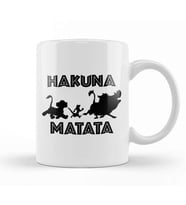 Hakuna Matata Kupa Bardak Porselen