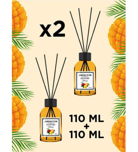 MANGO REED DIFFUSER 2'Lİ SET (MANGO ÇUBUKLU ODA KOKUSU) 110 ML x 2 ADET