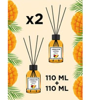 MANGO REED DIFFUSER 2'Lİ SET (MANGO ÇUBUKLU ODA KOKUSU) 110 ML x 2 ADET