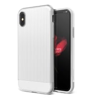 VRS Design iPhone X ile Uyumlu Shine Coat Kılıf White (Beyaz)
