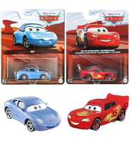 Disney Pixar Cars 2 Araç Set - Road Trip Lightning McQueen & Sally (1/55)