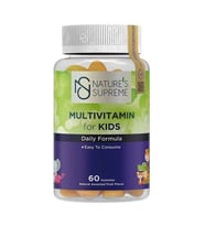 Nature's Supreme Gummies Multivitamin for Kids 60 Çiğnenebilir Form