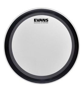 Evans BD22EMADUV EMAD UV1 Coated Bas Davul Derisi (22 inç - Tek Kat)