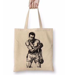 Muhammed Ali Boks 01 Bez Çanta Uzun Saplı