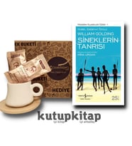 Kutupkitap Bambu Fincan Türk Kahvesi Kişiye Özel Not Sineklerin Tanrısı Kitap Hediye Seti