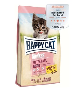 Happy Cat Minkas Kitten Care Tavuklu Yavru Kedi Maması 1,5kg