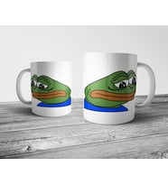 Pixxa Twitch - Sadge Emote Kupa Bardak Model 1