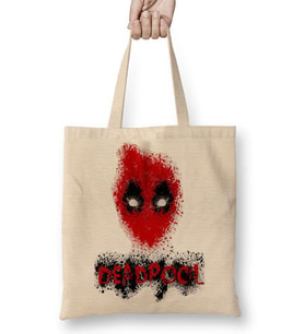 Deadpool 03 Bez Çanta Uzun Saplı