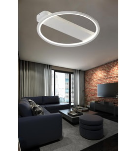 Eray Aydınlatma 9143 Plofonyer Beyaz Led Avize
