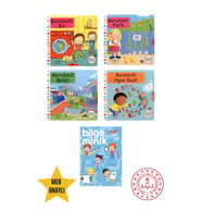 Hareketli Ev - Hareketli Park - Hareketli Hayvanlar - Hareketl Oyun - Eğitici Hareketli Kitap Set