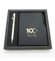 Yüzüncü Yıl (100. Yıl) Özel Set - Kalem + Mini Defter Usb Bellek Set - İsme Özel (Karışık)
