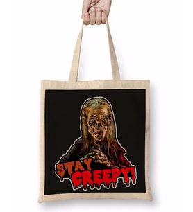 Crypt Keeper Stay Creepy Bez Çanta Uzun Saplı