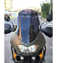 MOTOCAM Honda Transalp XL 650 Ön Cam 2000-2008 Model 54cm Siyah Renkli 4mm