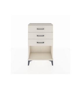 Arges Komodin 3 Çekmeceli 60x30x96 Aytaşı-Aytaşı