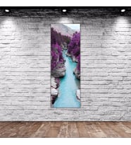 BK Home Manzara Panorama Dikey Kanvas Tablo 100x35cm-1