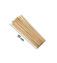 Northcity Ahşap Çöp Şiş Çubuğu 30 cm - 50'li Paket, Çevreci Çöp Toplama Çubuğu