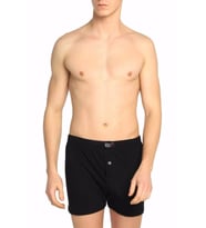 Tutku Elit 12 Adet Siyah Renk Havlu Bel Penye Boxer (Siyah)
