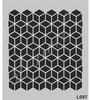 Stencil Boyama Şablonu 21x25 cm. L097 