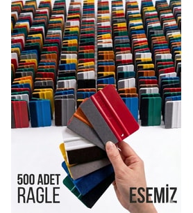 Keçeli Ragle Folyo Cam Filmi Duvar Kağıdı PPF Raglesi Çizmez Kabarcık Bırakmaz (500ADET)