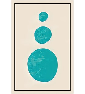 Hbb Sanat Koleksiyonu Soyut Tasarım Ahşap Tablo/poster
