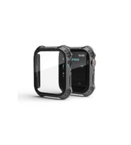 Apple Watch 7 41mm Uyumlu Tank Zırh Kasa ve Ekran Koruyucu Zore Watch Gard 10 (Siyah)