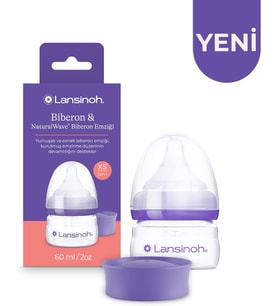 60 ml Biberon ve NaturalWave® Biberon Emziği (0 Ay+)