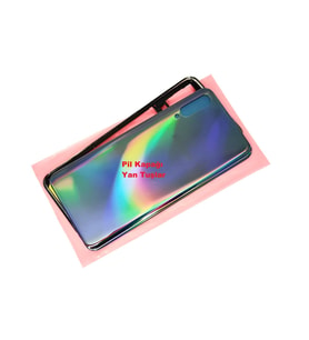 Tkgz Samsung Galaxy A50 A505 kasa Arka Pil Batarya Kapağı SİYAH