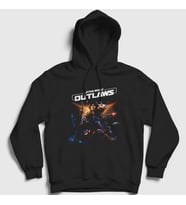 Presmono Unisex Siyah Oyun Star Wars Outlaws Kapüşonlu Sweatshirt 476953tt
