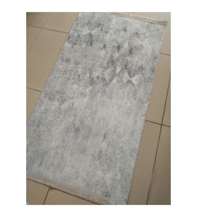 HALIMARKA K-ESKZ 402 GRİ KAYMAZ ŞÖNİL KİLİM 80X150 CM