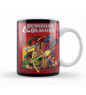 Dungeons And Dragons Kupa Bardak Porselen