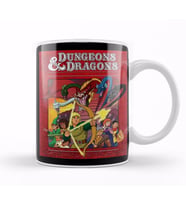 Dungeons And Dragons Kupa Bardak Porselen