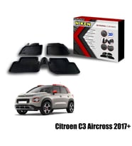 Citroen C3 Aircross Havuzlu 3D Paspas Niken Siyah 2017+ sonrası uyumlu